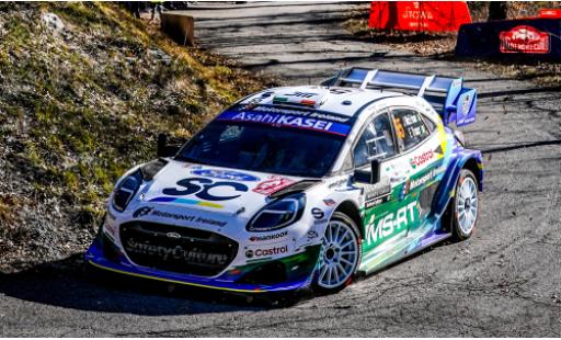 Ford Puma 1/18 IXO Rally1 Rallye Monte Carlo 2026 #55 J.McErLean/E.Treacy 1:18 coche miniatura