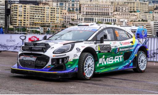 Ford Puma 1/43 IXO Rally1 Rallye Monte Carlo 2026 #95 J.Armstrong/S.Birne 1:43 coche miniatura