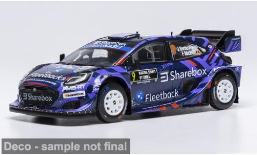 Ford Puma 1/43 IXO Rally1 WRC Rally Schweden 2025 #9 J.Serderidis/F.Miclotte 1:43 coche miniatura