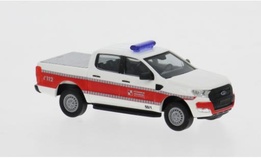 Ford Ranger 1/87 Busch 2016 Feuerwehr Würzburg 1:87 coche miniatura