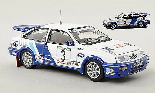 Ford Sierra Cosworth RS 1/43 Trofeu No.3 Unfallfahrzeug Rally Portugal 1988 /B.Melander coche miniatura