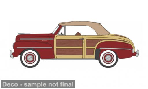 Coche miniatura Ford Sportsman rot 1946 1/87 Oxford