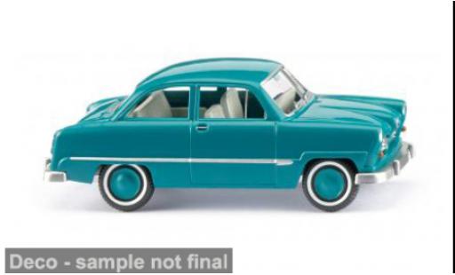 Ford Taunus 1/87 Wiking 12M t&uuml;rkis 1952 1:87 coche miniatura