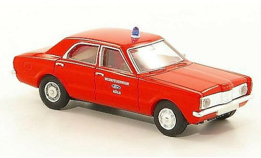 Ford Taunus Berline 1/87 Brekina L Werkbomberos - Koln coche miniatura