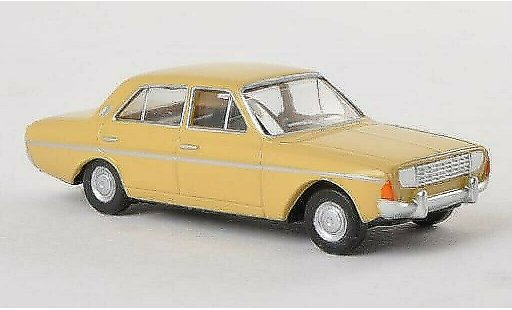 Ford Taunus 17M P5 1/87 Herpa beige coche miniatura