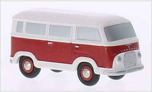 Ford Taunus FK 1000 1/90 Schuco Transit rojo/blanco coche miniatura
