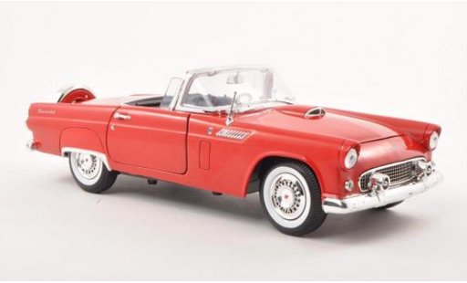 Ford Thunderbird Two-Seater 1/18 Motormax Convertible rojo 1956 coche miniatura