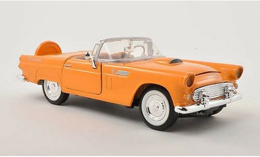 Ford Thunderbird Two-Seater 1/24 Motormax amarillo 1956 coche miniatura