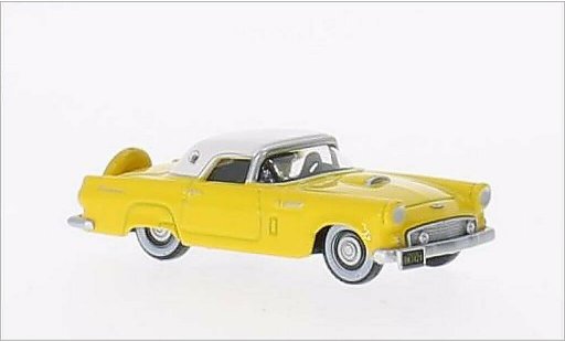 Ford Thunderbird Two-Seater 1/87 Oxford amarillo/blanco 1956 coche miniatura