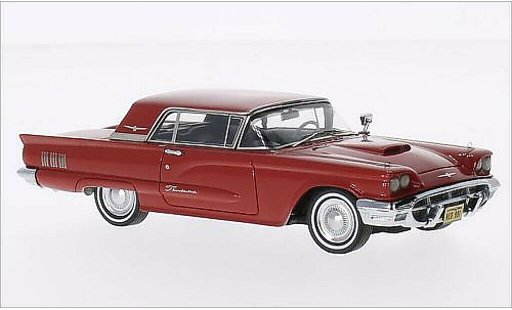 Ford Thunderbird Squarebird 1/43 Neo Hardtop rojo 1960 coche miniatura
