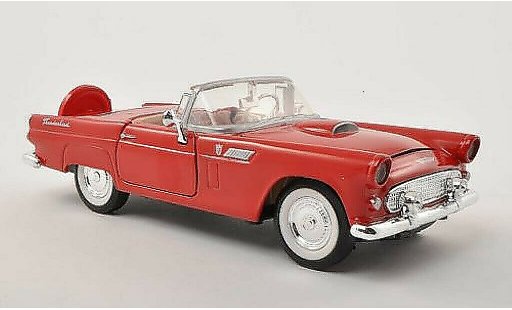 Ford Thunderbird Two-Seater 1/24 Motormax rojo 1956 coche miniatura
