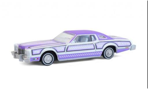 Ford Thunderbird 1/64 Greenlight violett/lila 1973 1:64 coche miniatura