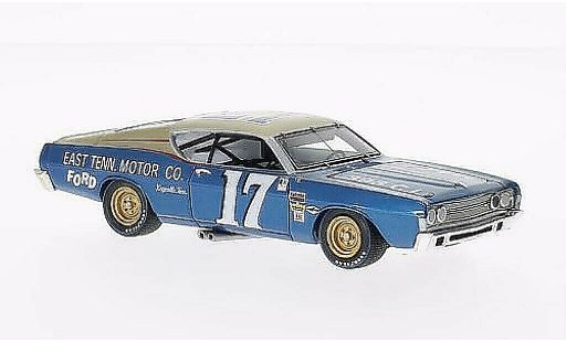 Ford Torino Berlina 1/43 Spark No.17 East Tenn. Motor Co. Darlington 400 1968 coche miniatura