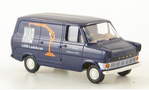 Ford Transit Mk2 1/87 Brekina IIa furgoneta Hiab coche miniatura