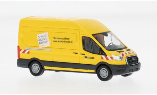 Coche miniatura Ford Transit Kasten 2014 Leonhard Weiss 1/87 Busch