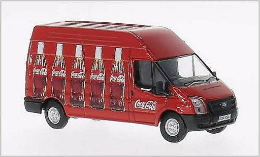 Ford Transit Kastenwagen 1/76 Oxford furgoneta RHD Coca-Cola coche miniatura