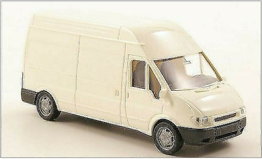 Ford Transit Bus 1/87 Rietze Familiar blanco 2001 coche miniatura