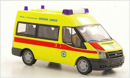 Ford Transit Bus 1/87 Rietze MD verdees Kreuz Wien (A) 2006 coche miniatura