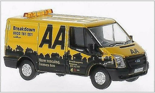 Ford Transit Mk5 1/76 Oxford MK 5 SWB Low Roof AA RHD coche miniatura
