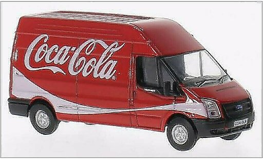 Ford Transit Kastenwagen 1/76 Oxford RHD Coca-Cola coche miniatura