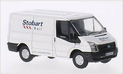 Ford Transit Kastenwagen 1/76 Oxford RHD Stobart Rail coche miniatura