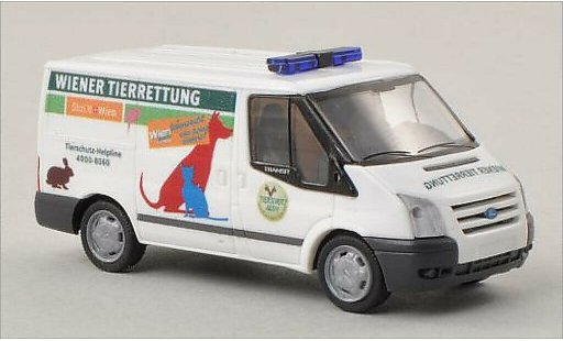 Ford Transit Kastenwagen 1/87 Rietze Wiener Tierrettung (A) 2006 coche miniatura