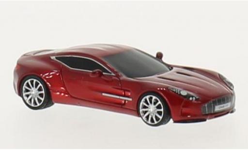 Coche miniatura Aston Martin One 1/87 FrontiArt -77 metalico rojo Aston Martin One 1/87 FrontiArt -77 metalico rojo coche miniatura