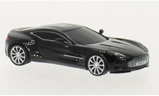 Coche miniatura Aston Martin One 1/87 FrontiArt -77 negro Aston Martin One 1/87 FrontiArt -77 negro coche miniatura