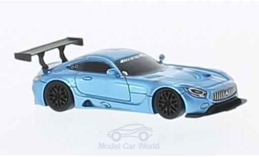 Coche miniatura Mercedes AMG GT 1/87 FrontiArt 3 metalico azul Mercedes AMG GT 1/87 FrontiArt 3 metalico azul coche miniatura