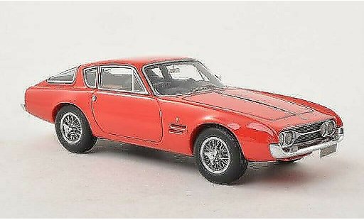 Ghia 230 230 S Coupe 1/43 Matrix rojo 1963 coche miniatura