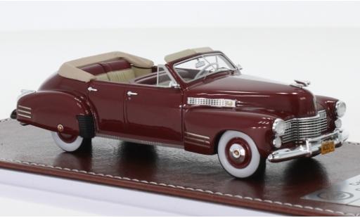 Coche miniatura Cadillac Series 62 1/43 GIM   Great Iconic Models Convertible Sedan metalico rojo 1941 Cadillac Series 62 1/43 GIM   Great Iconic Models Convertible Sedan metalico rojo 1941 coche miniatura