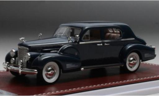 Coche miniatura Cadillac V16 1/43 GIM   Great Iconic Models Series 90 Town Sedan azul 1938 Cadillac V16 1/43 GIM   Great Iconic Models Series 90 Town Sedan azul 1938 coche miniatura