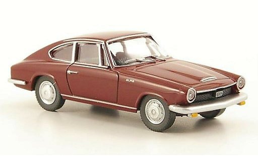 Glas 1700 GT Coupe 1/87 Wiking rojo coche miniatura