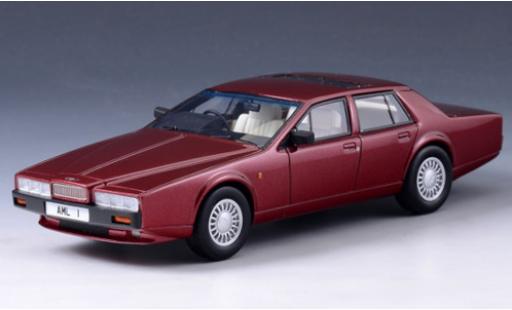 Coche miniatura Aston Martin Lagonda 1/43 GLM Series IV metalico rojo RHD 1986 Aston Martin Lagonda 1/43 GLM Series IV metalico rojo RHD 1986 coche miniatura