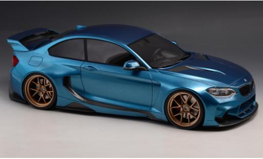 Coche miniatura Bmw M2 1/18 GLM 35i (F22) DarwinPRO MTC Black Sails Widebody metalico azul 2015 Bmw M2 1/18 GLM 35i (F22) DarwinPRO MTC Black Sails Widebody metalico azul 2015 coche miniatura
