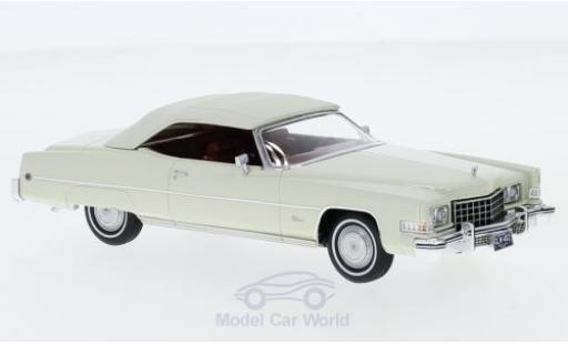 Coche miniatura Cadillac Eldorado 1/43 GLM Convertible blanco 1973 Cadillac Eldorado 1/43 GLM Convertible blanco 1973 coche miniatura