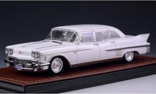 Cadillac Fleetwood 1/43 GLM 75 Sedan blanco 1958 coche miniatura