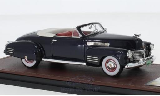 Coche miniatura Cadillac Series 62 1/43 GLM Convertible Coupe metalico azul 1941 Cadillac Series 62 1/43 GLM Convertible Coupe metalico azul 1941 coche miniatura