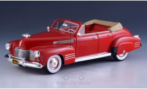 Coche miniatura Cadillac Series 62 1/43 GLM Convertible Sedan rojo 1941 Cadillac Series 62 1/43 GLM Convertible Sedan rojo 1941 coche miniatura