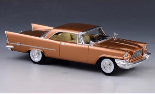 Coche miniatura Chrysler 300C 1/43 GLM Hardtop gold 1957 Chrysler 300C 1/43 GLM Hardtop gold 1957 coche miniatura
