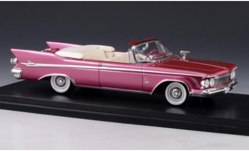 Chrysler Imperial 1/43 GLM Crown Convertible metalico rojo 1961 coche miniatura
