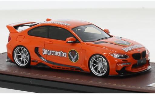 Coche miniatura Bmw M235 1/43 GLM i DarwinPro MTC Design Black Sails naranja Bmw M235 1/43 GLM i DarwinPro MTC Design Black Sails naranja coche miniatura