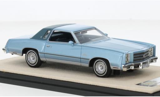 Coche miniatura Chevrolet Monte Carlo 1/43 GLM metallise azul/matt-azul 1976 Chevrolet Monte Carlo 1/43 GLM metallise azul/matt-azul 1976 coche miniatura