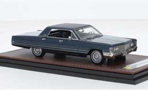 Coche miniatura Chrysler Imperial 1/43 GLM LeBaron metallise azul foncé 1968 Chrysler Imperial 1/43 GLM LeBaron metallise azul foncé 1968 coche miniatura