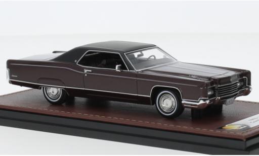 Coche miniatura Lincoln Continental 1/43 GLM Coupe rouge foncé/negro 1970 Lincoln Continental 1/43 GLM Coupe rouge foncé/negro 1970 coche miniatura