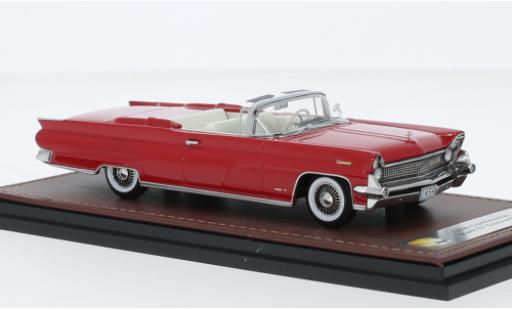 Coche miniatura Lincoln Continental 1/43 GLM Mark IV Cabriolet rouge 1959 Lincoln Continental 1/43 GLM Mark IV Cabriolet rouge 1959 coche miniatura