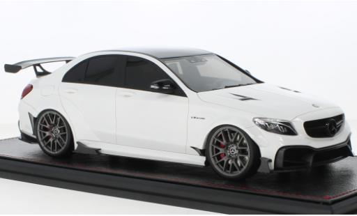 Coche miniatura Mercedes Classe C 1/18 GLM AMG C 63S DarwinPRO Widebody blanche Mercedes Classe C 1/18 GLM AMG C 63S DarwinPRO Widebody blanche coche miniatura