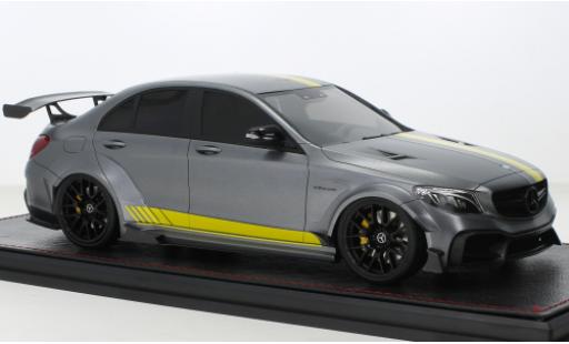 Coche miniatura Mercedes Classe C 1/18 GLM AMG C 63S DarwinPRO Widebody matt-gris Mercedes Classe C 1/18 GLM AMG C 63S DarwinPRO Widebody matt-gris coche miniatura
