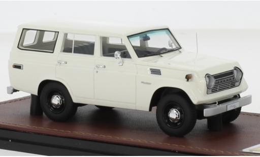 Coche miniatura Toyota Land Cruiser 1/43 GLM FJ55 blanco 1979 Toyota Land Cruiser 1/43 GLM FJ55 blanco 1979 coche miniatura
