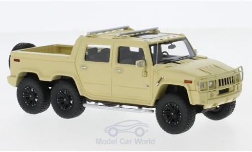 Coche miniatura Hummer H2 1/43 GLM SUT 6 matt-beige 2012 Hummer H2 1/43 GLM SUT 6 matt-beige 2012 coche miniatura